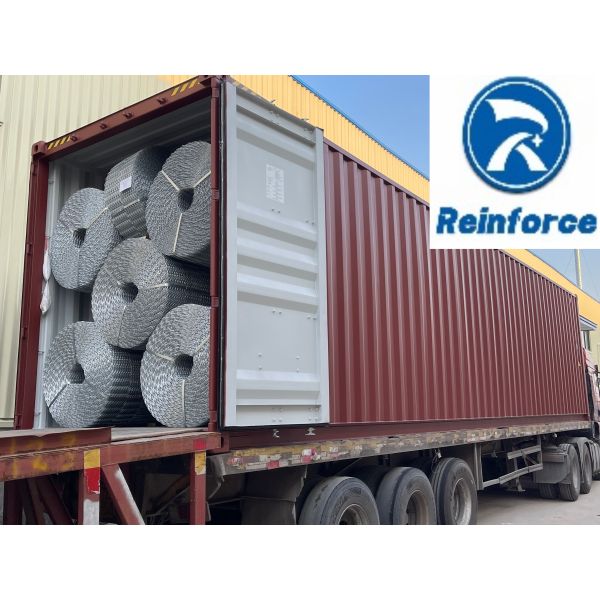Rustproof Galvanized Underground Pipeline Protection Mesh For Buried Pipe Anti Impact