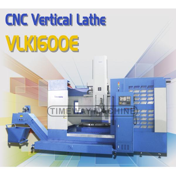 Rectangular Rails CNC Vertical Lathe Machine with 2 Axes and After-sales Guarantee