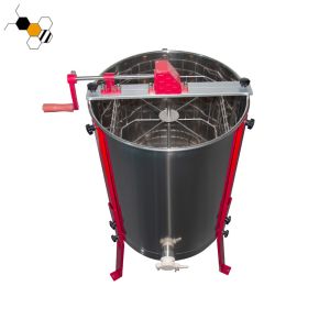 201SS Barrel Centrifugal 4 Frame Manual Honey Extractor