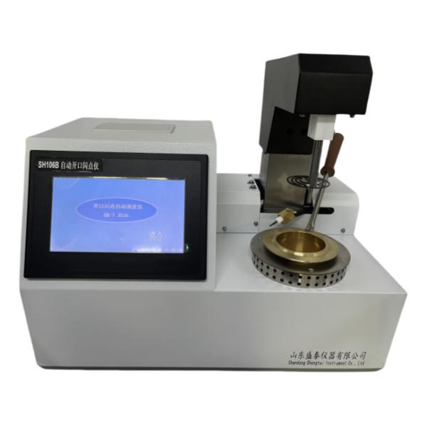 Fully Automatic Cleveland Open Flash Point Tester ASTMD92 Lubricating Oil Rt ~ 400 ℃