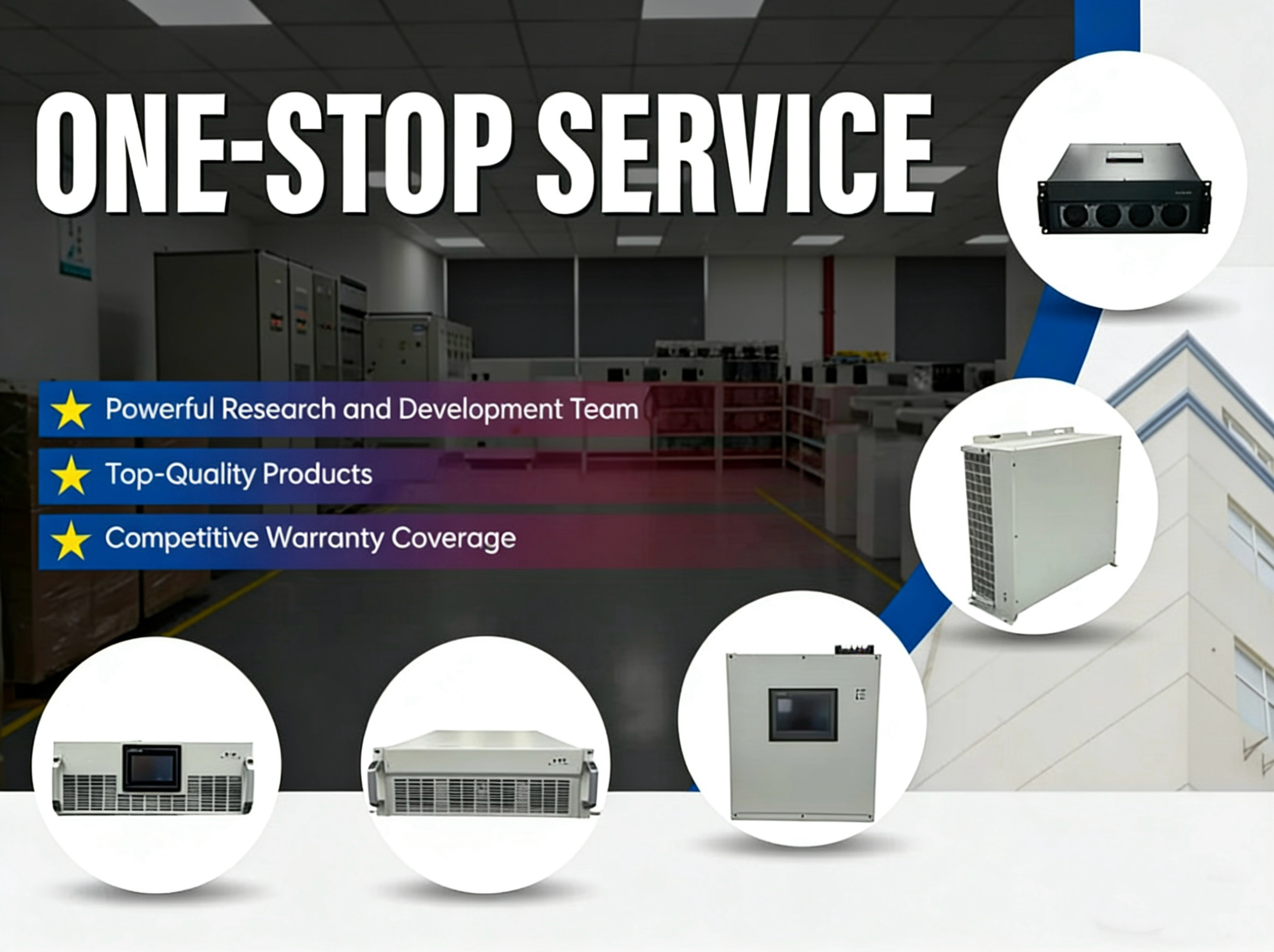 50A Active Harmonic Filter AHF Rack Mounted 19 Inch 380V Dynamic Reactive Compensation