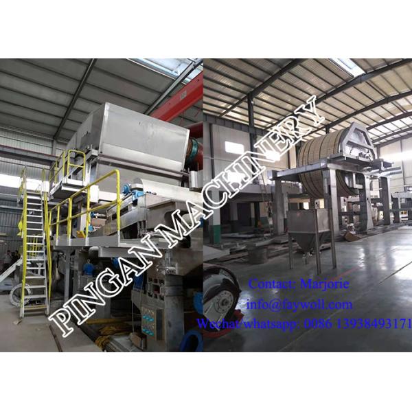30T/D 750m/Min Crescent Tissue Paper Making Machine