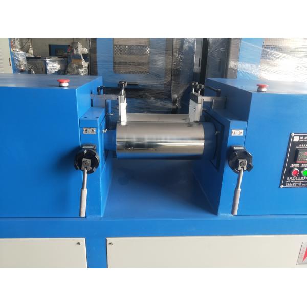 160mm 6 Inch Lab Hot Rubber / Plastic Mixer , Open Two Rolling Mill