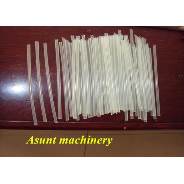 PP PE Plastic Drinking Straw Making Machine For Three Colors Drinking Straw Production Line