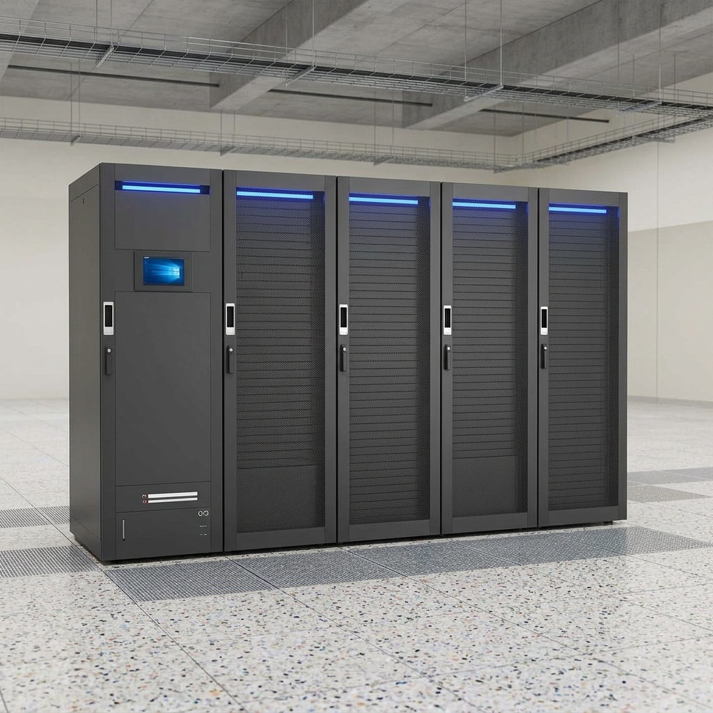 Single Cabinet Modular Data Center 3.5-7.5kW Rack-Mounted PAC Integrated IDC