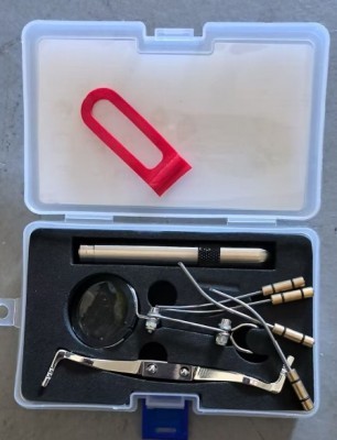 Metal RC25 Model Lock Pick Hook for Car Door Locks with Mechanical Feedback Analysis