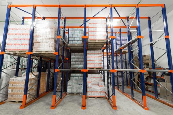 Warehouse Drive Through Pallet Racking Scale Adjustable Heavy Duty