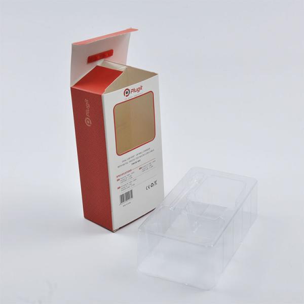 Custom cheap phone accessories small packaging cardboard Paper box with pvc window