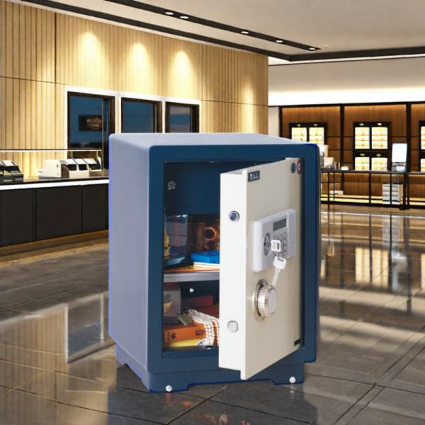 Smart Safe Box Alerting Alarm Function for Abnormal Operation Digital Burglary Safe