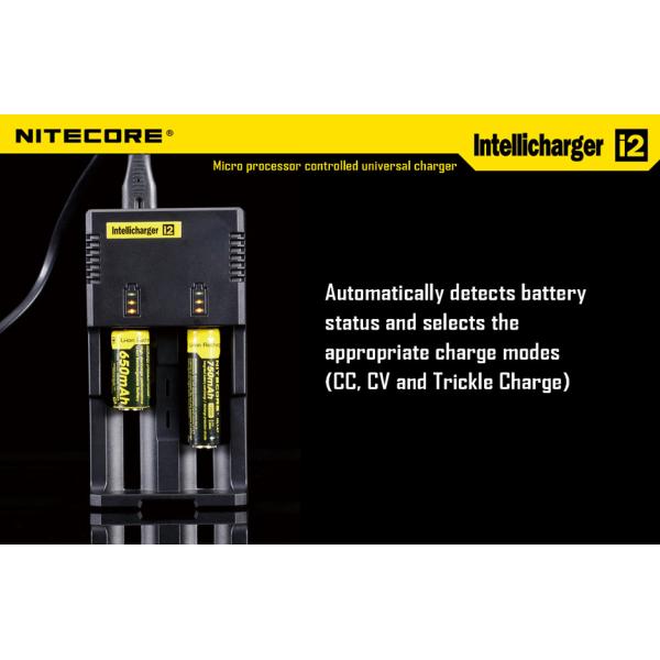 Multi-function Nitecore i2 Intelligent universal portable mobile battery charger