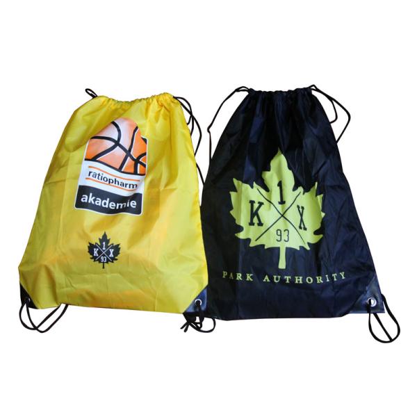 Foldable Satin Drawstring Bags / Personalized Drawstrings Bag Recyclable