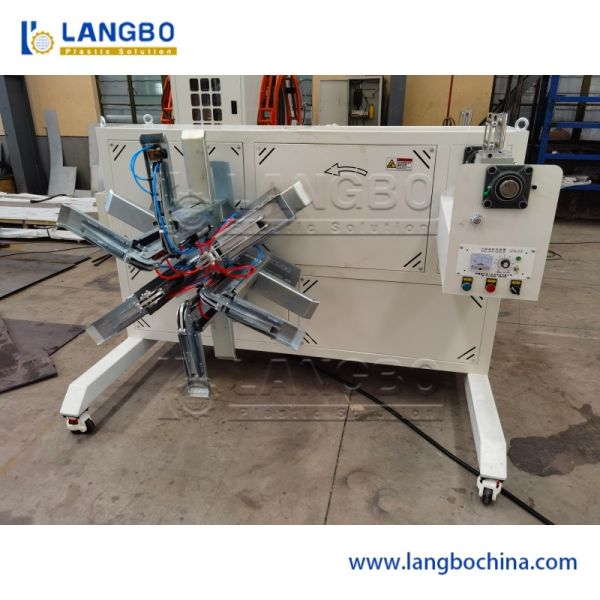 HDPE Pipe Coiler Machine with High Speed Continuous Coiling PLC Control System for 16-1200mm Pipe Range