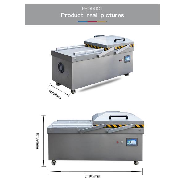 DZ-820/2SA Double Chambers Vacuum Packaging Machine for Pork Beef Easy to and Versatile