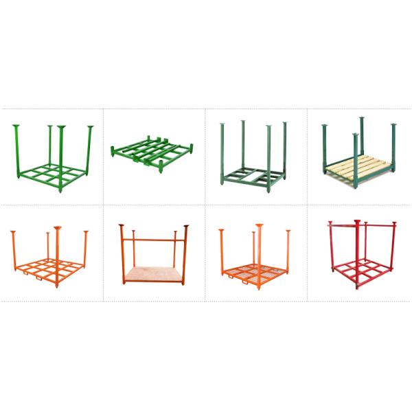 A19: Foldable Stacking rack Demountable Stacking rack for Canvas Textile Rolls Fabric Stackable Rack