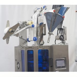 Automatic Triangle Tea Bag Packing Machine High Efficiency Tea Packaging