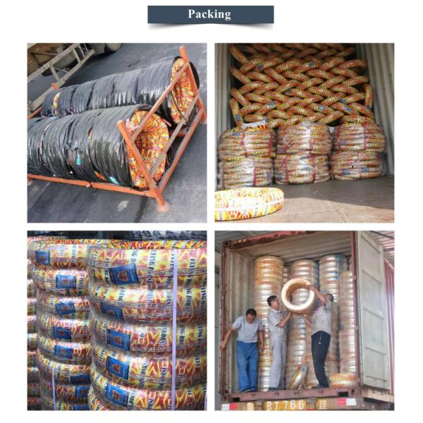 Experience superior performance with our deep pattern design motorcycle tire and tube