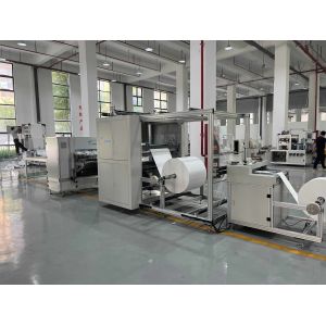Non Partitioned Pleating Paper Folding Machine