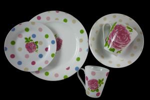 Quality China 16pcs porcelian dinnerware set from BEILIU Manufacturer for sale