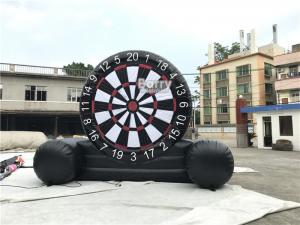 China Customized Outdoor Foot Dart Inflatable Sticky Soccer Dart Board Game on sale
