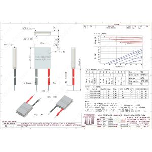 TEC1-023 Series (15x20mm) Peltier Chip/Peltier Module/Thermoelectric Chip/TEC