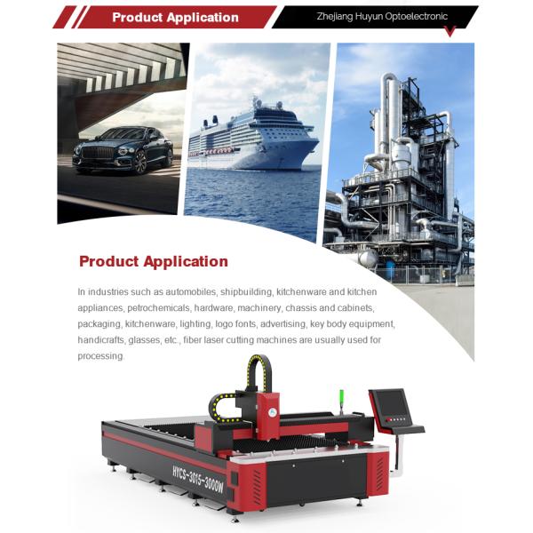 Single Table 3015 Model Fiber Laser Cutting Machine for Sheet Metal Processing Needs
