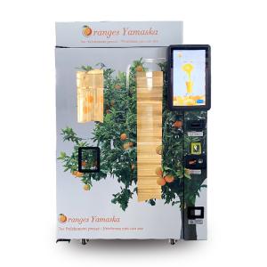 China Scan code payment orange juice vending machine price fresh juice vending machine with CE certification on sale