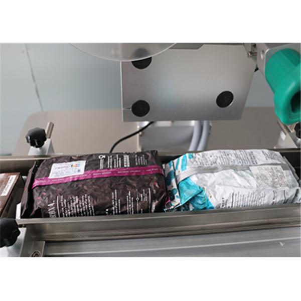 Upper Surface Automatic Labeling Machine Easy Operation For Bottle Cap / Bottom
