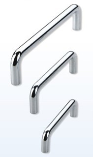 LS511 Bright chrome-plated ZDC Handles pull kitchen cabinet stainless steel handle