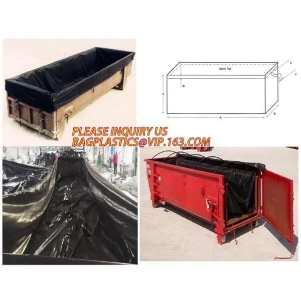Extra Lagrge Woven Drawstring Dumpster Container 20 Yard Drawstring Black Dumpster Container Liners For Bagplastics