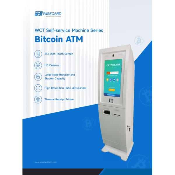 720P Camera Intelligent Cash Deposit Machine 6ms Smart ATM Machine