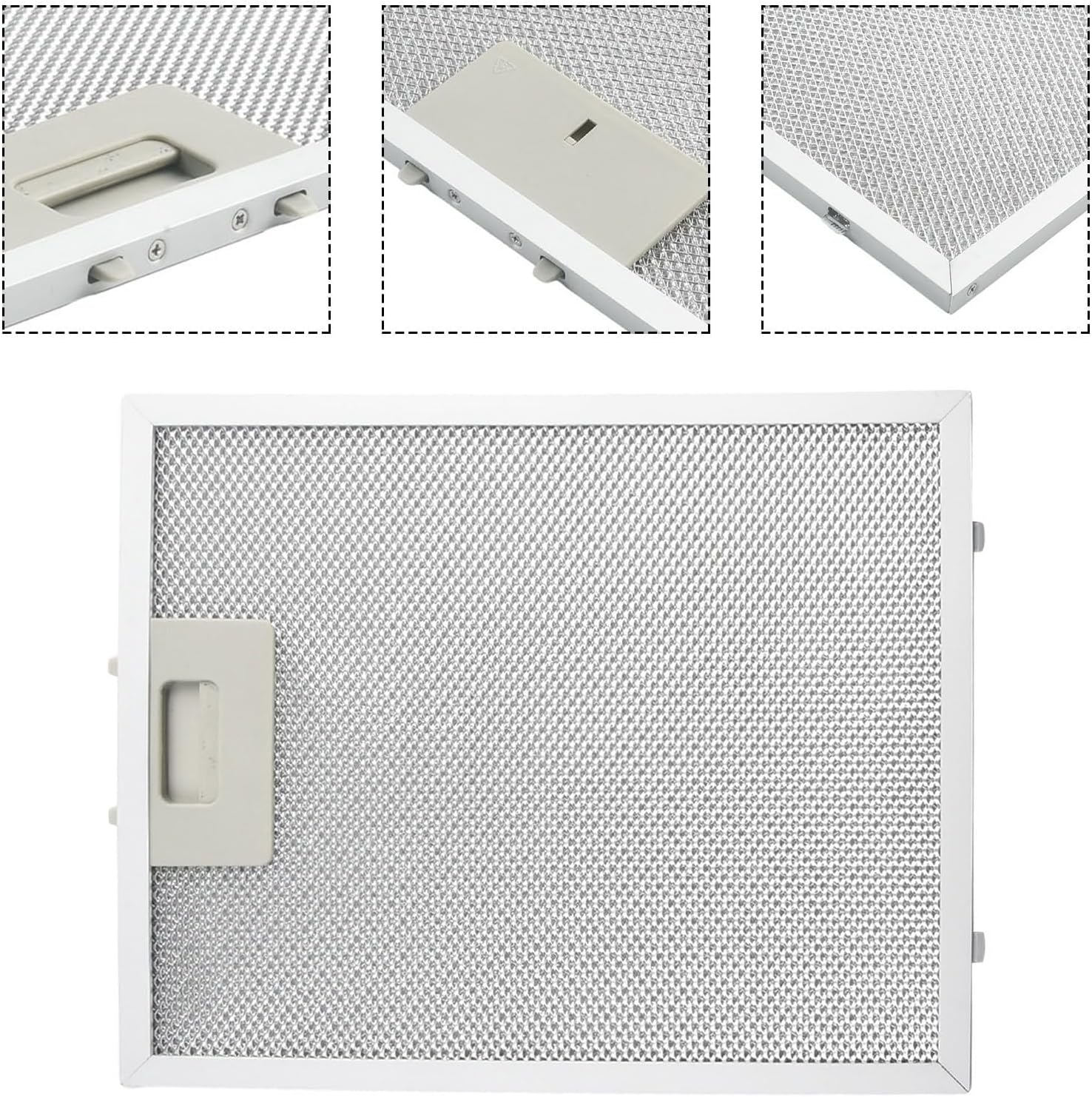 Customized Size High Temperature Resistance Easy Installation Range Hood Filter and Cooker Hood Filter