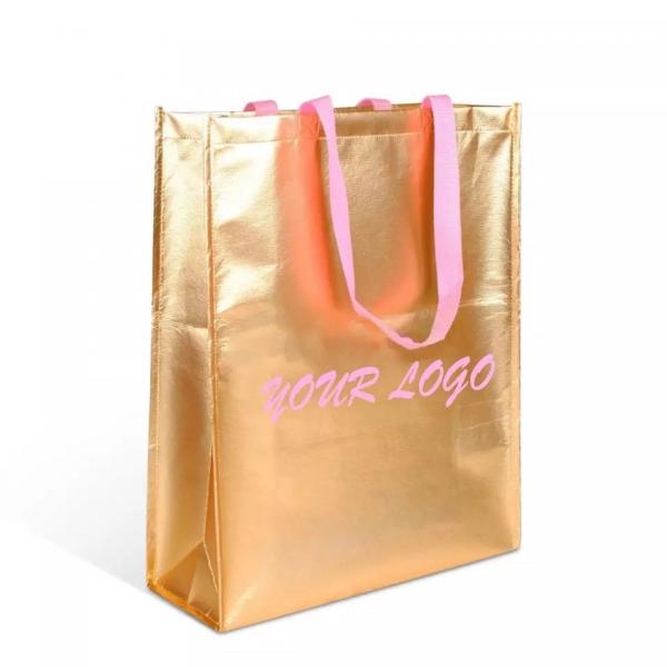 Buy Laminated Non Woven Bags Customized Printing Tote Bag Packaging at wholesale prices