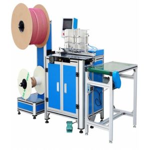PLC Controlled Double Loop Binding Wire Spool Machine Auto Hanger Attachment