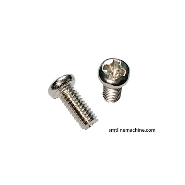SS8MM Communication Interface Fixing Screw 90166-02JA08 - Precision fastener for Yamaha feeder communication port