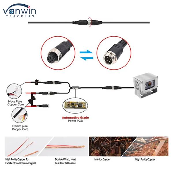 Explosion Proof Camera Stainless Steel IP68 Waterproof Truck Camera Suitable