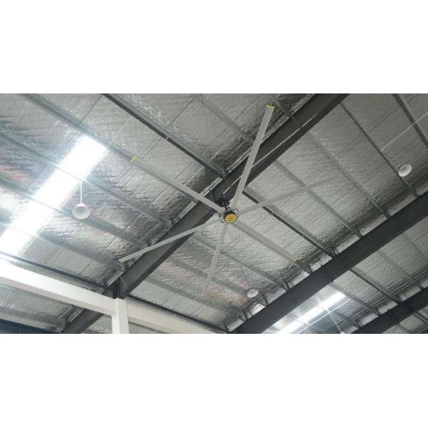 Powerful 6pcs Alloy Blade Industrial Ceiling Fan With Variable Speed Control