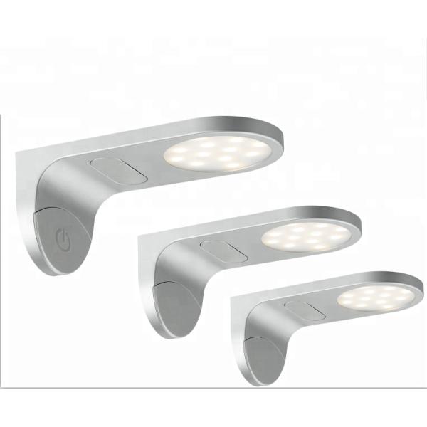 2- Wall Corner Mounted LED Kitchen Lighting with Touch Sensor Switch