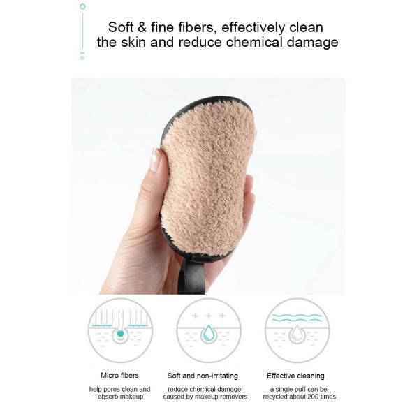 Non Irritating Reusable Makeup Remover Pads Cotton Soft