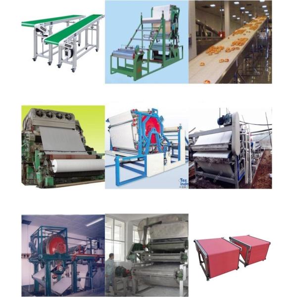 Polyester Three Layer Forming Dryer Mesh Belt For MDF Board Making