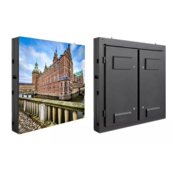 High Brightness 5mm Pixel LED Screen Panels LED Type SMD 10% 90% Humidity Range 960mm Cabinet for Outdoor Advertising