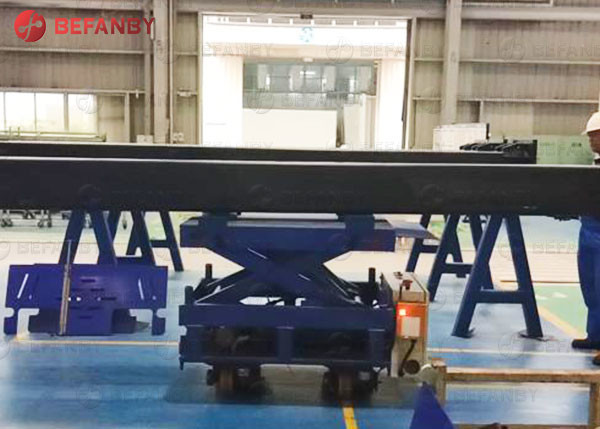 Trackless Electric Lifting Moving Transfer Cart