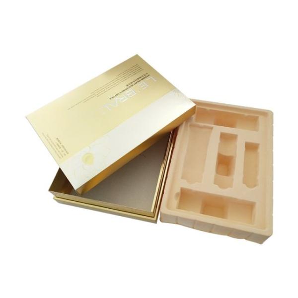 Sliver Foil Stamping Logo Custom Paper Packaging Box With Matte Lamination