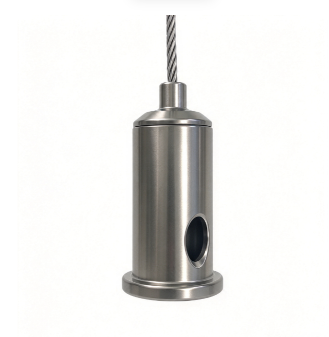 Iron Ceiling Attachment with Adjustable Cable Gripper product image