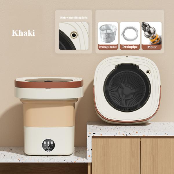 Portable Washing Machine for Deep Cleaning Shoes Foldable Automatic Type Mini Washer