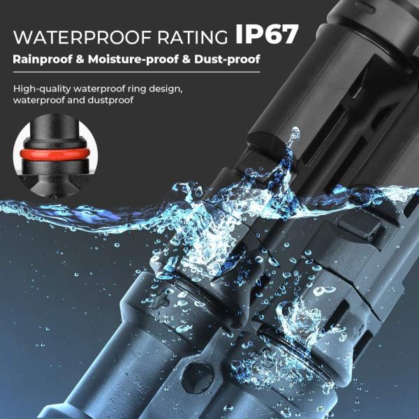 IP67 Waterproof Y Connector Solar For Solar System Installation