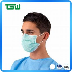 Triple Layer Earloop Non Woven Disposable Face Mask
