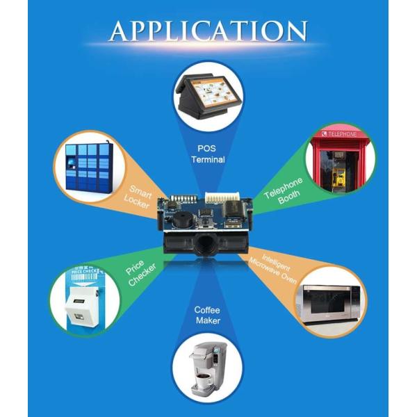 Raspberry Pi 1D CCD OEM Barcode Scanner Module Reading EAN JAN UPC