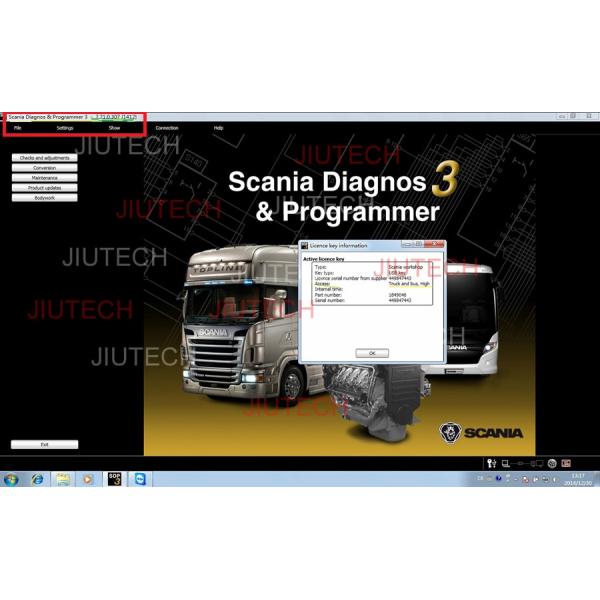 Professional Diagnostic Tool Scania Vci 2 SDP3 Auto Scanner