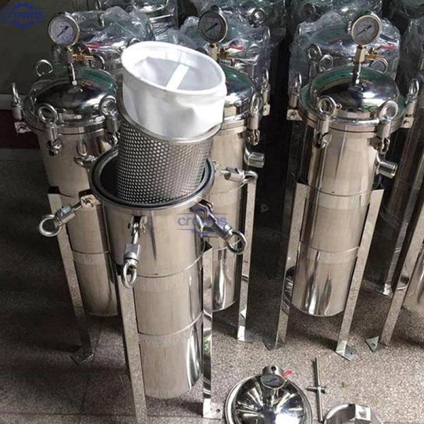 Industrial Filter Cleaning Machine Fully automatic scraper filter housing Bag Filter Housing