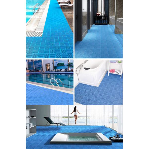 Wet Area PVC Interlocking Tiles